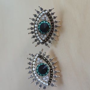 Evil Eye jewel earrings